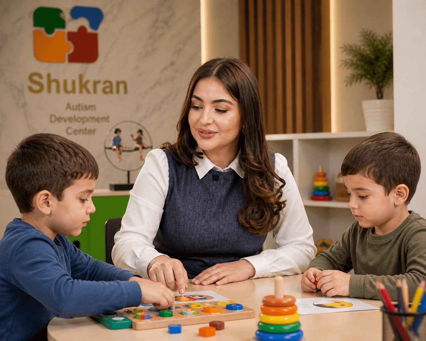 Преподаватель — улыбающийся специалист